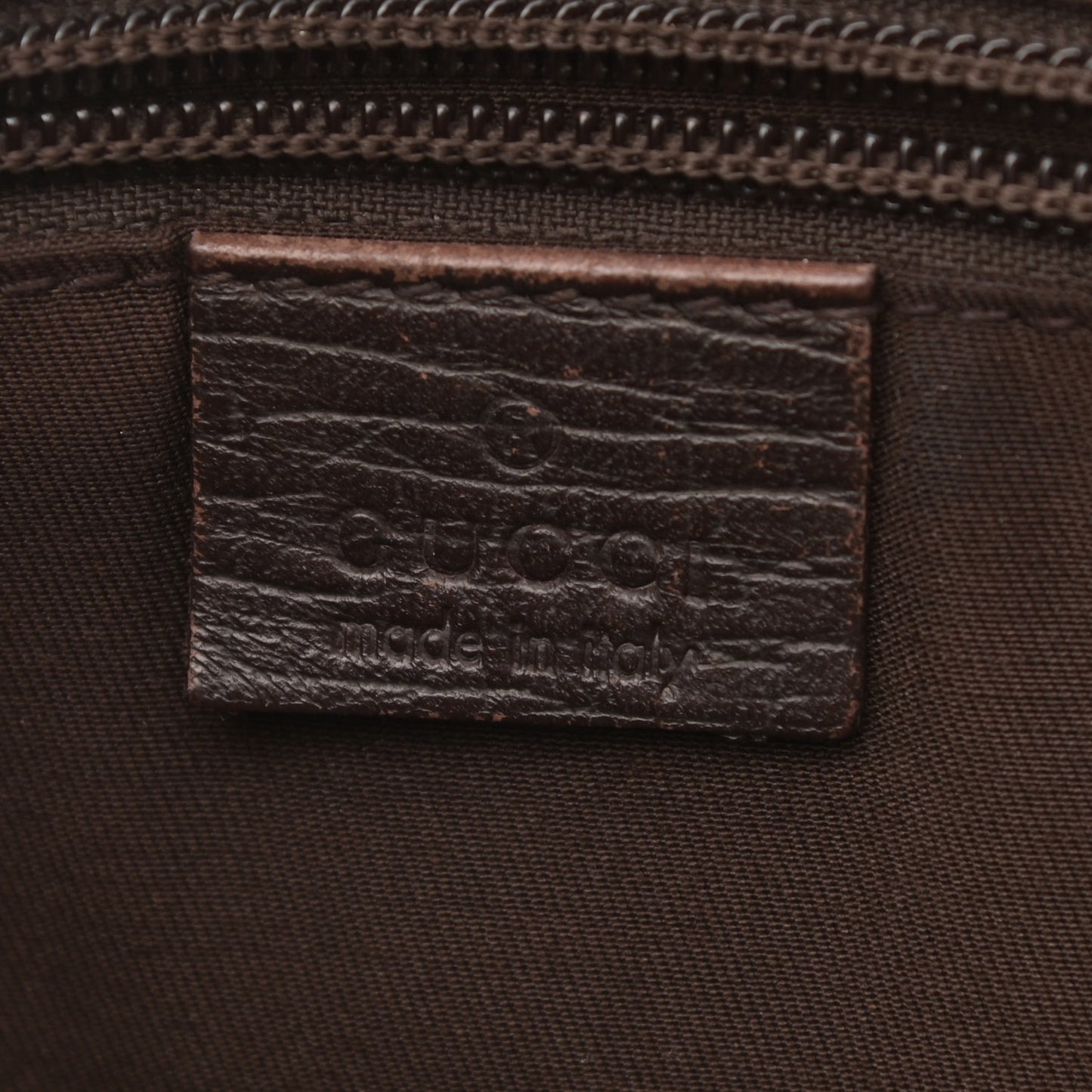 GG Plus Monogram Small Tote Dark Brown