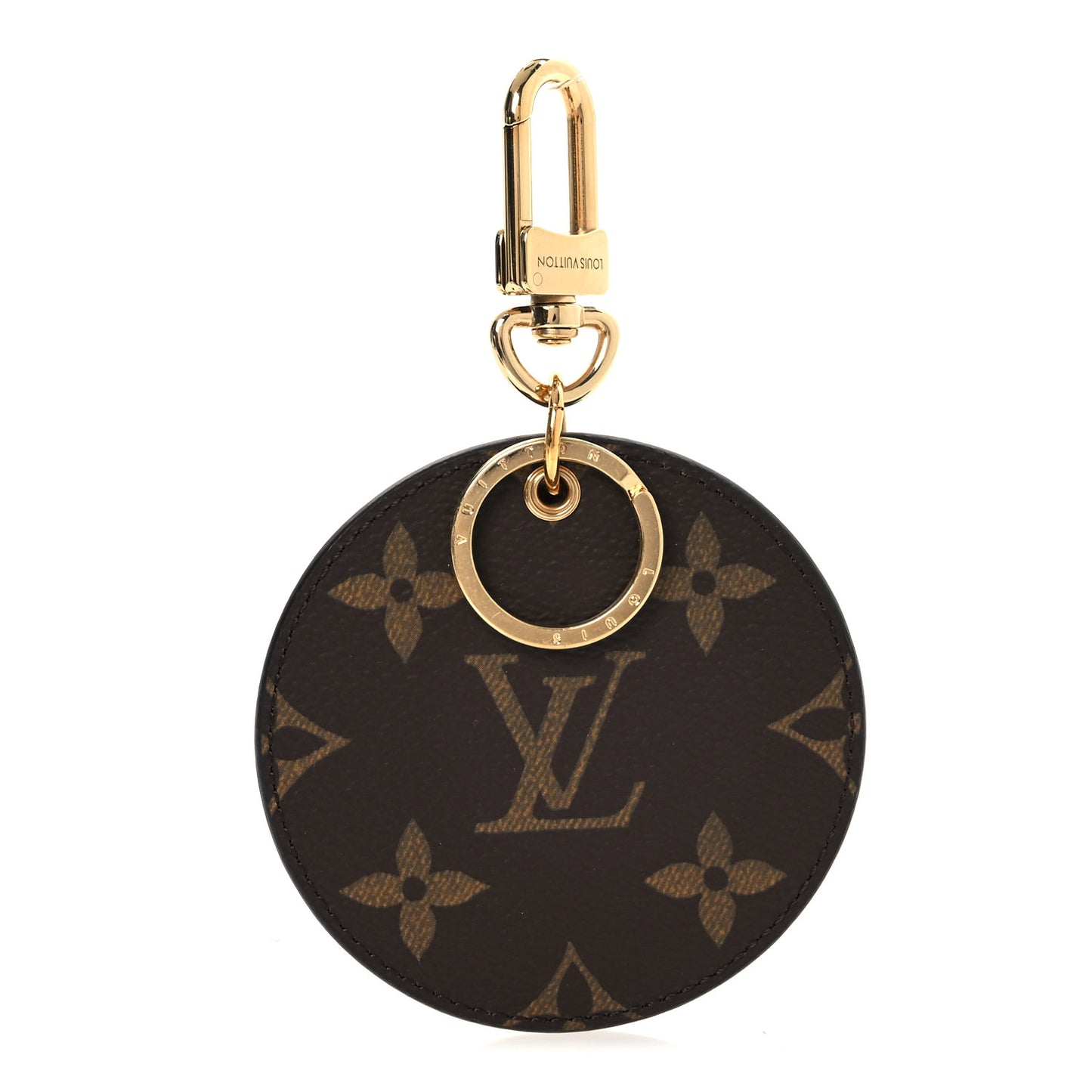 Monogram Reverse Key Holder Bag Charm