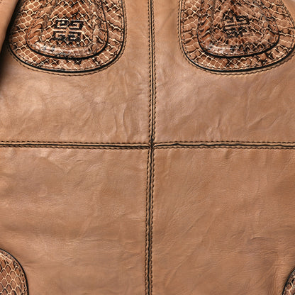 Givenchy Lambskin Python Trim Medium Nightingale 14 of 24