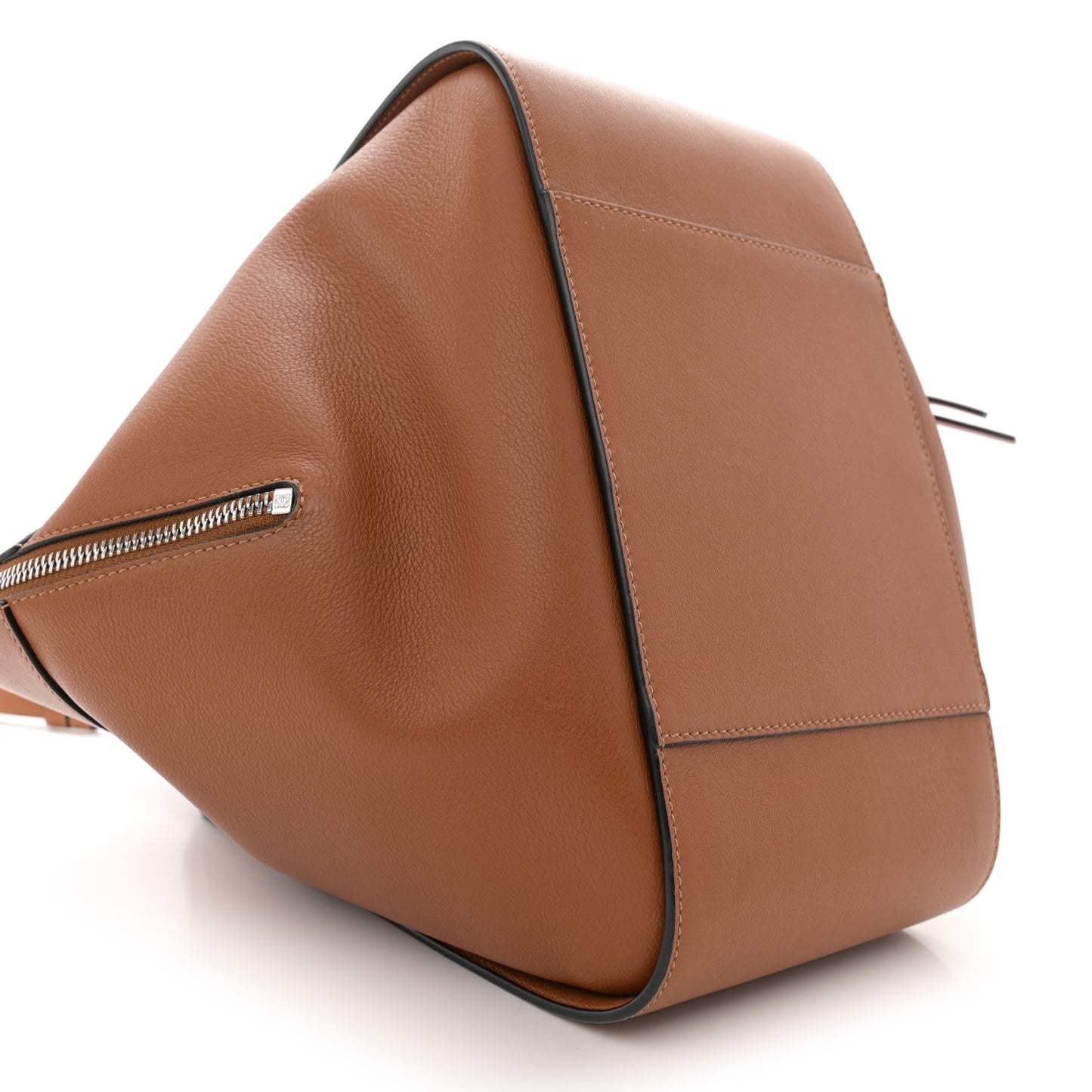 Calfskin Small Hammock Shoulder Bag Tan