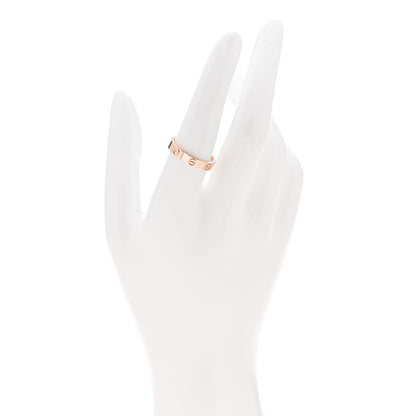 Cartier 18K Pink Gold 3.5mm LOVE Wedding Band Ring 56 7.5 2 of 4