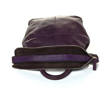 Givenchy Lambskin North South Nightingale Aubergine 9 of 10