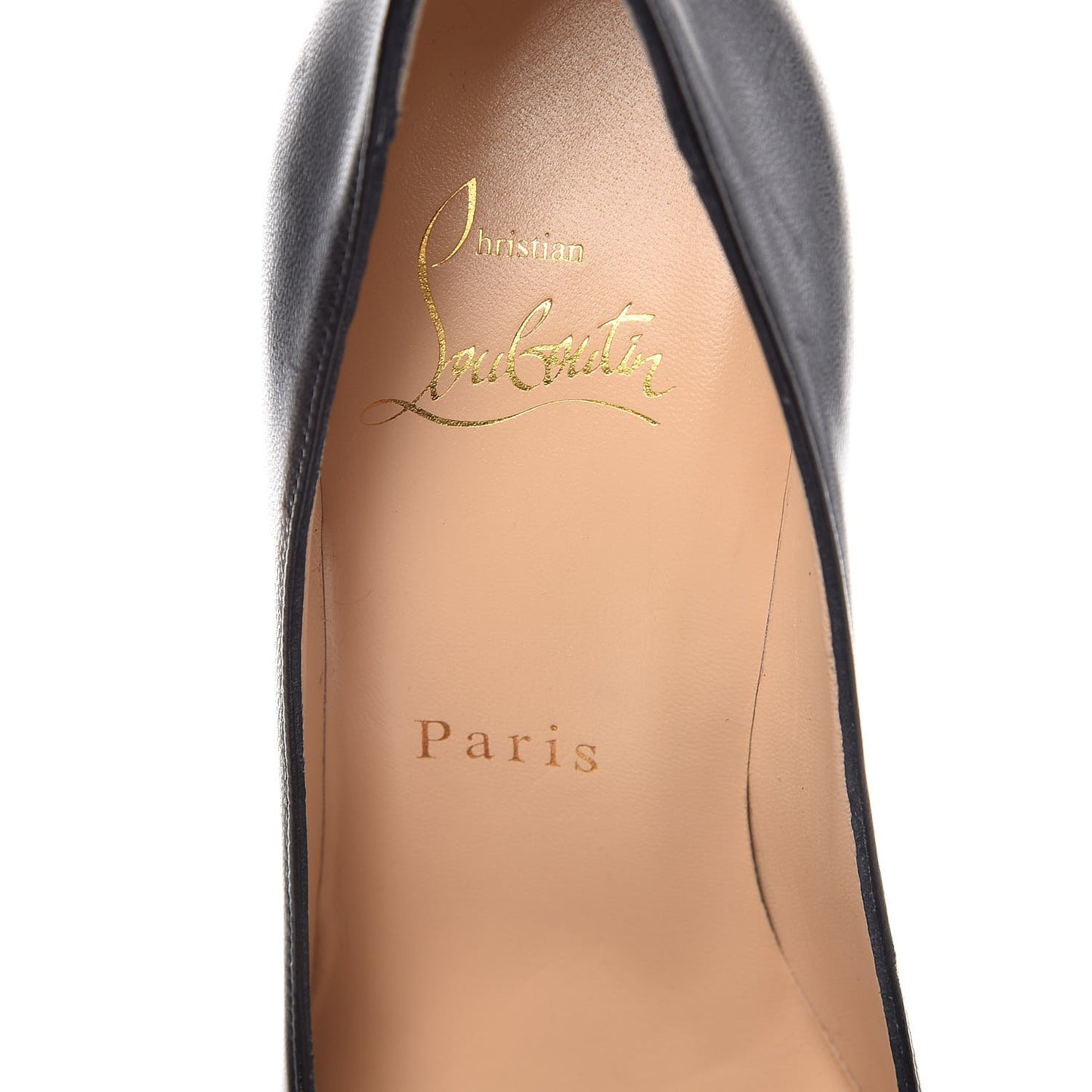 Shiny Nappa Breche 100 Pumps 35 Black
