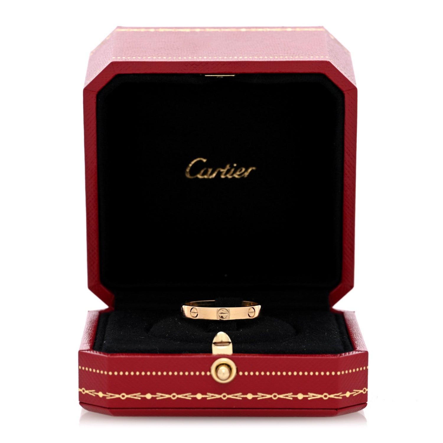 Cartier 18K Yellow Gold 3.5mm LOVE Wedding Band Ring 62 10 5 of 5