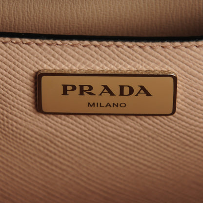 Prada Saffiano Cuir Twin Tote Cammeo 6 of 12