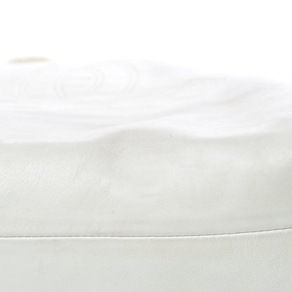 Chanel Lambskin Chain CC Tote White 23 of 28