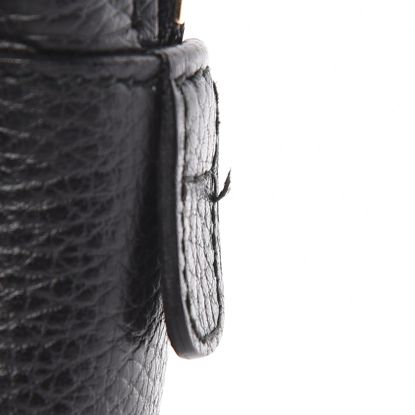 Pebbled Calfskin Soho Chain Backpack Black