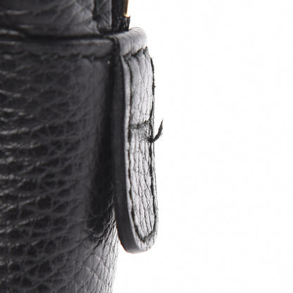Gucci Pebbled Calfskin Soho Chain Backpack Black 13 of 18