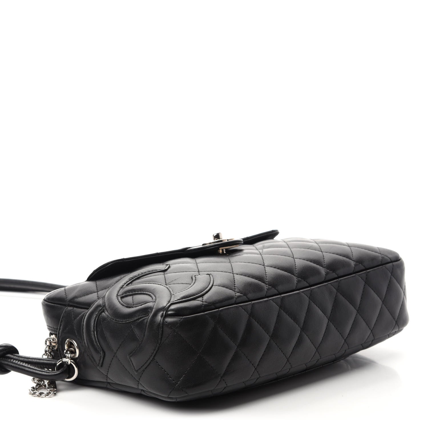Chanel Calfskin Quilted Cambon Camera Case Black 4 of 11