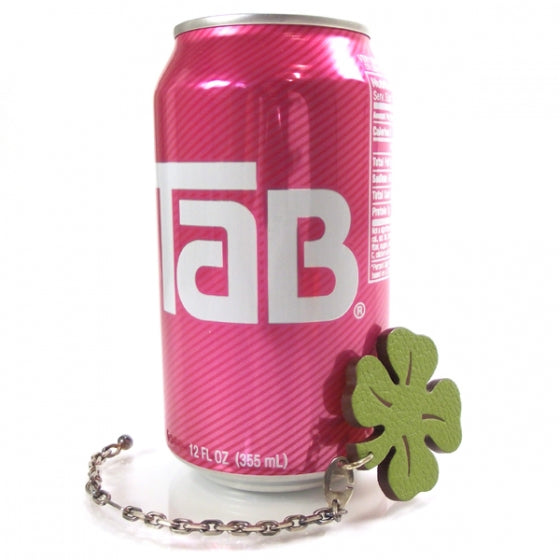 Leather Lucky Clover Key Chain