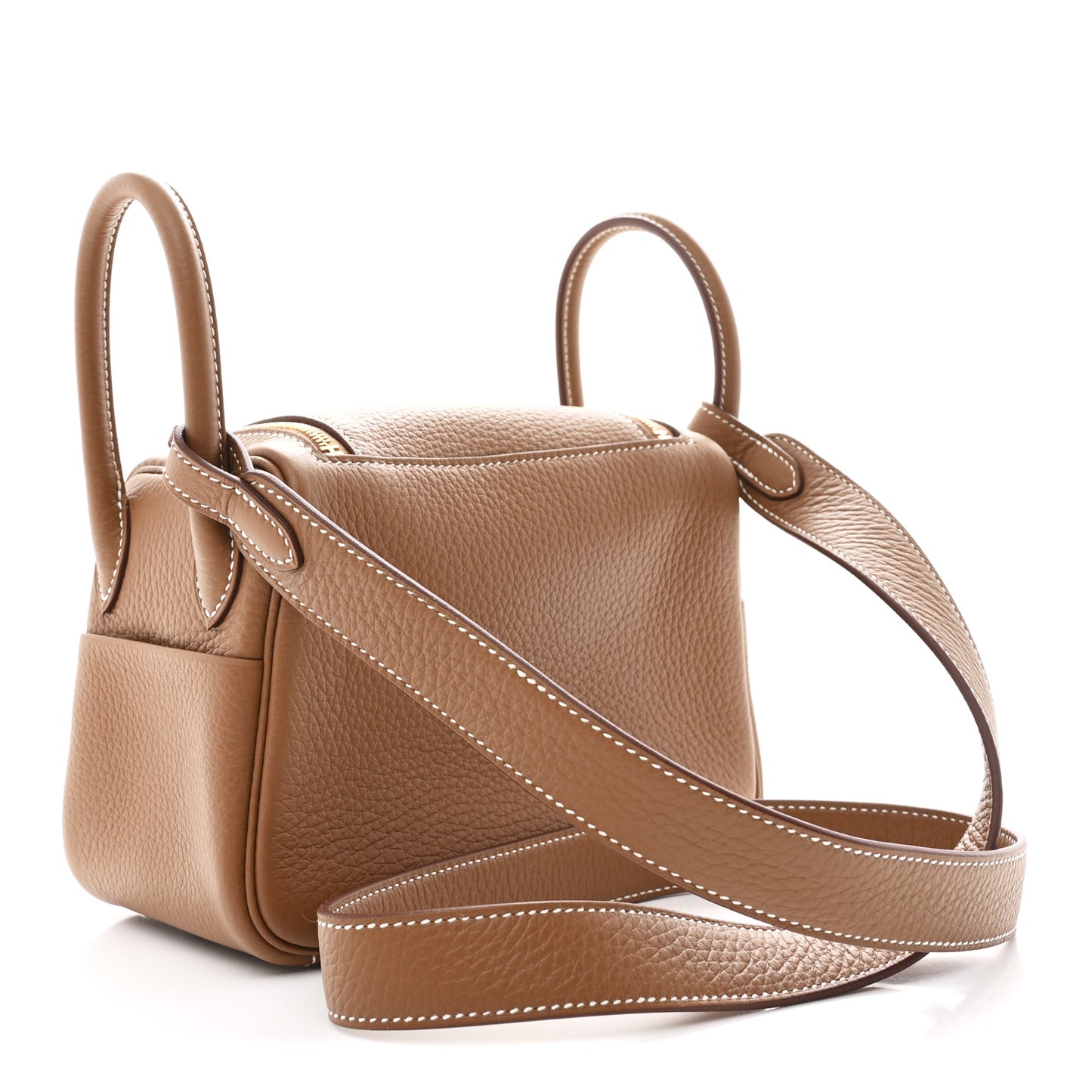 Taurillon Clemence Mini Lindy 20 Gold