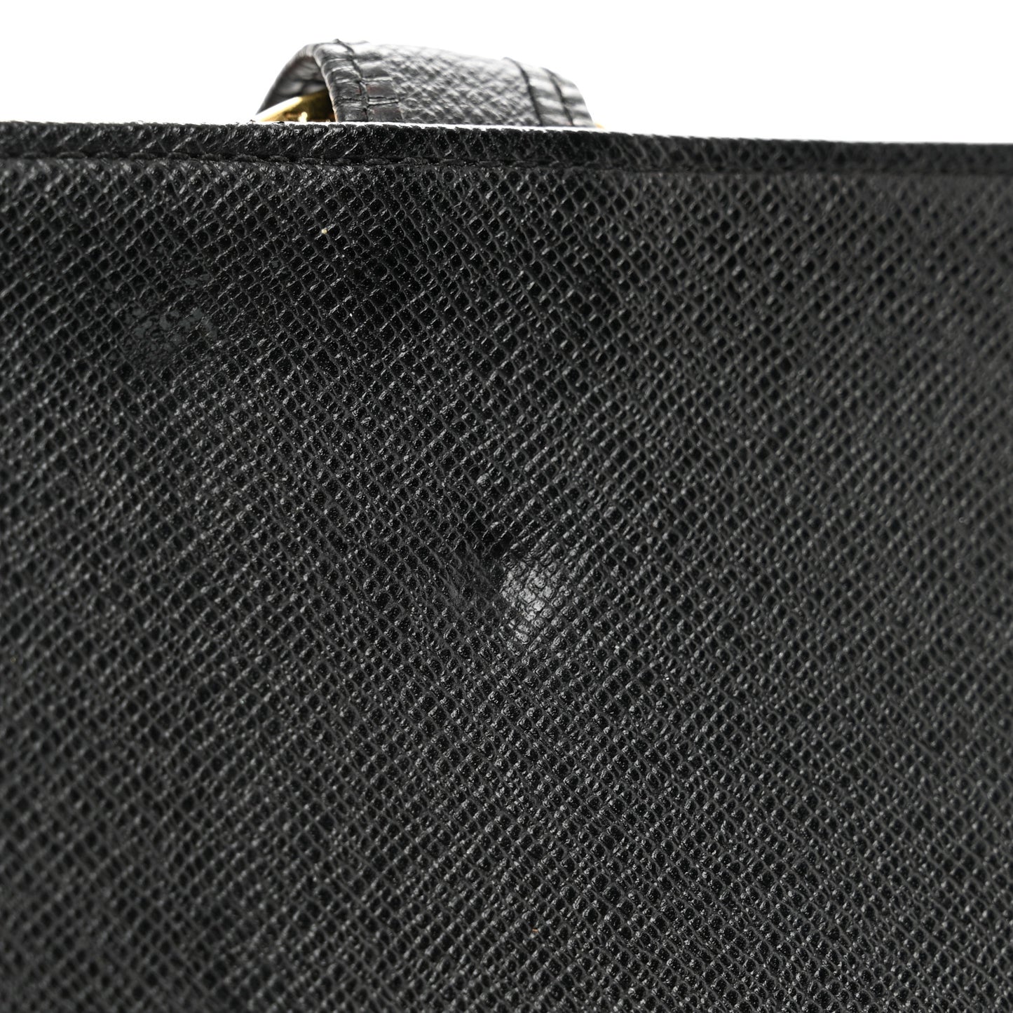 Epi Viennois Continental French Purse Wallet Black