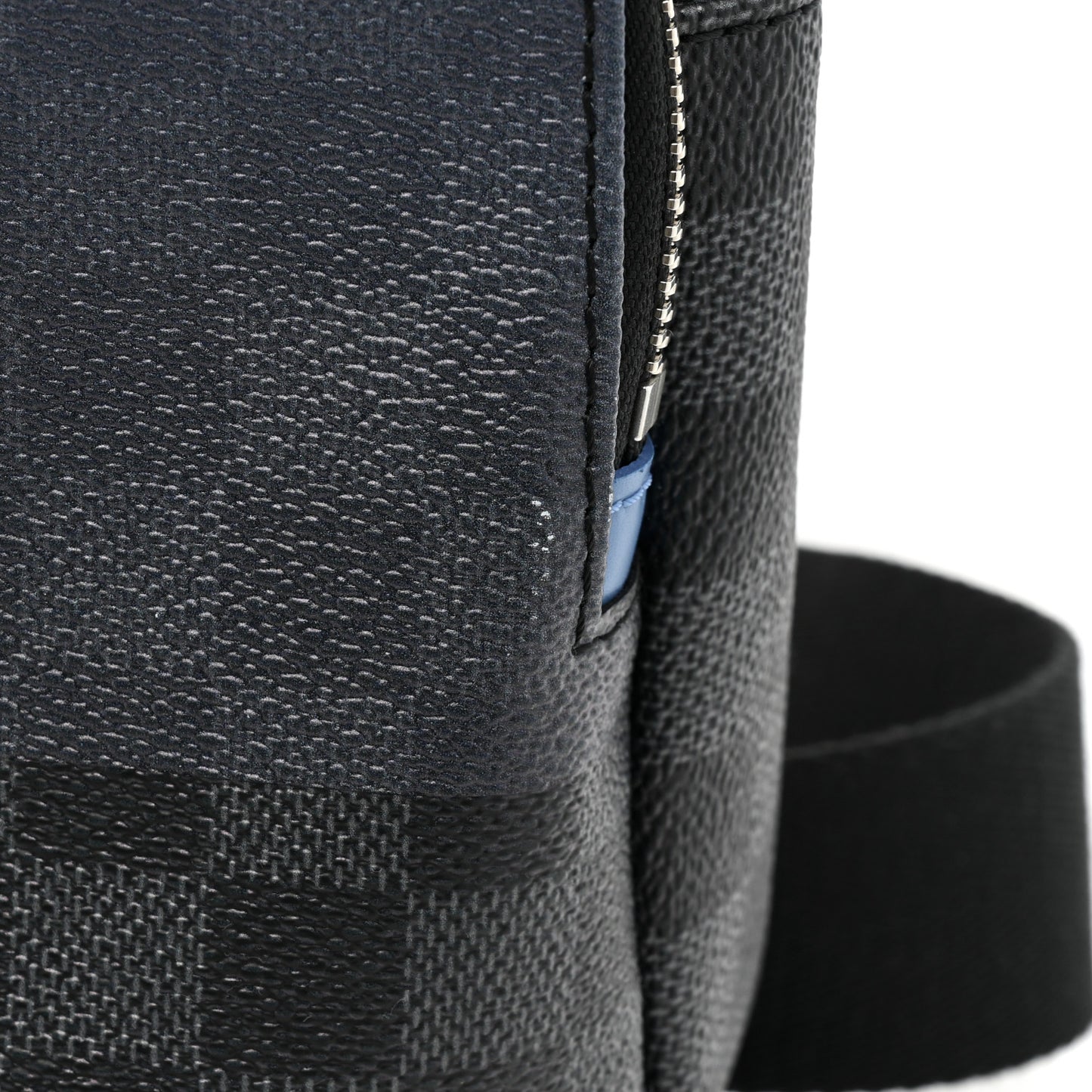 Damier Graphite Giant Avenue Sling Backpack Blue