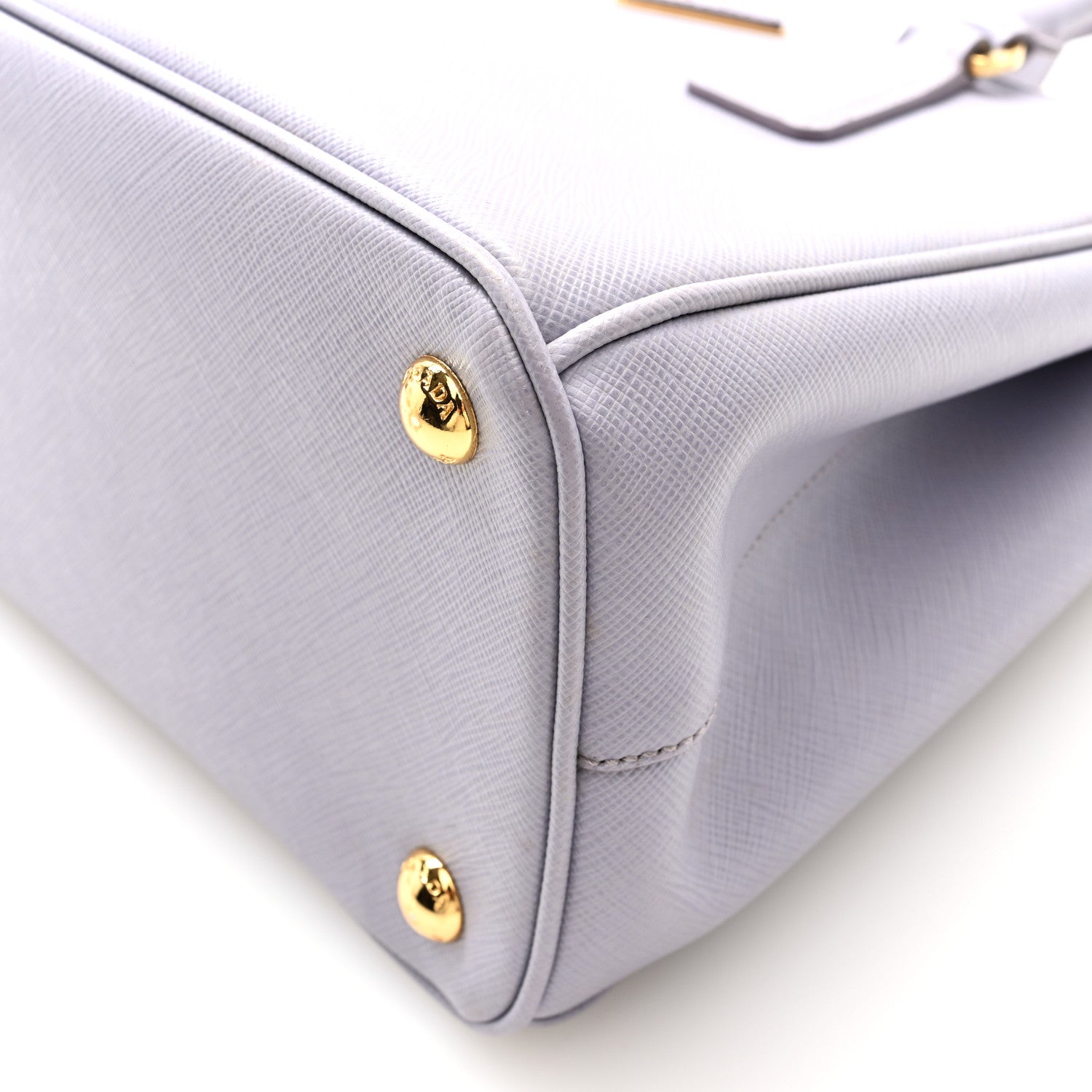 Prada Saffiano Lux Small Galleria Double Zip Tote Light Purple 9 of 9