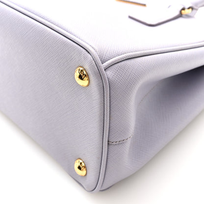 Prada Saffiano Lux Small Galleria Double Zip Tote Light Purple 9 of 9