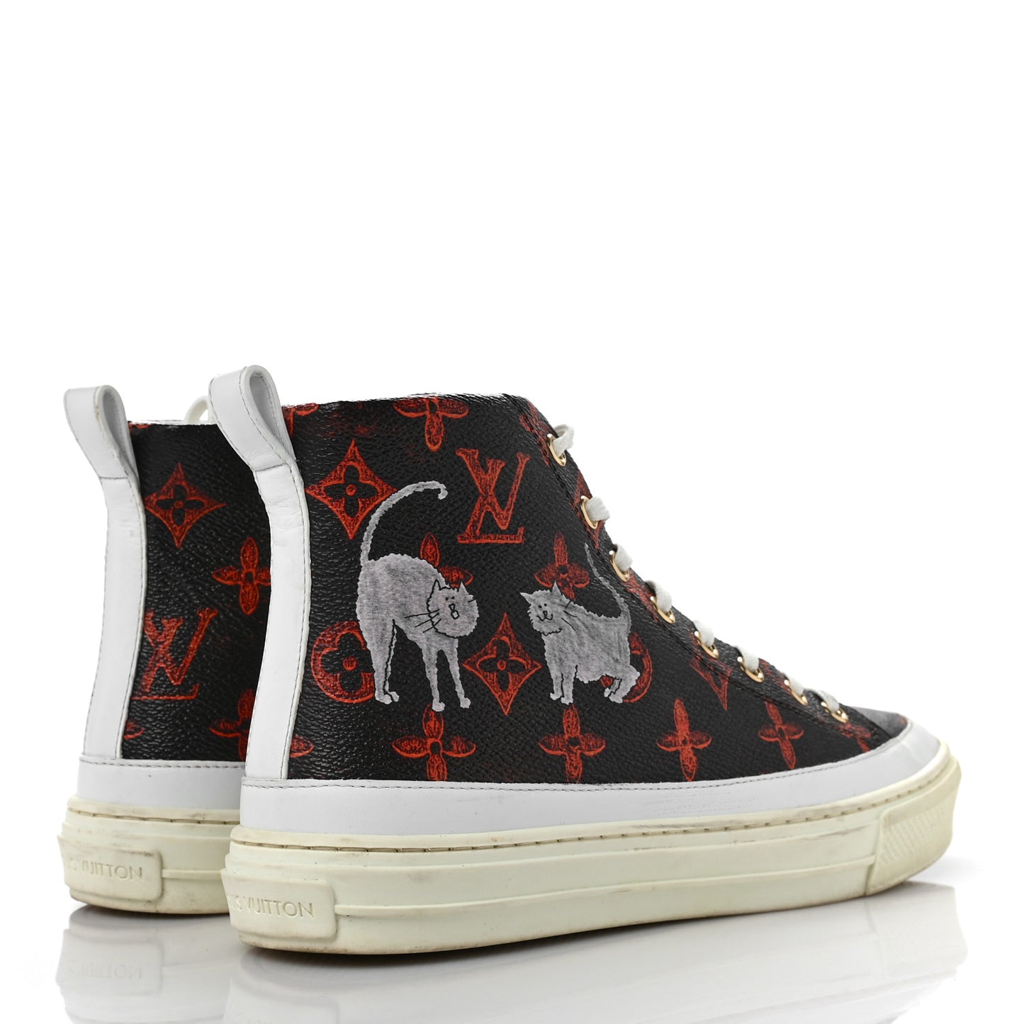 Catogram Stellar Sneaker Boots 37 Marron