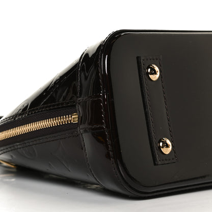 Louis Vuitton Vernis Alma BB Amarante 8 of 13