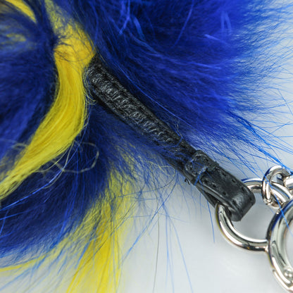 Fendi Mink Fur Fendirumi Bug-Kun Monster Bag Bug Charm Pacific Fluo Yellow 3 of 4