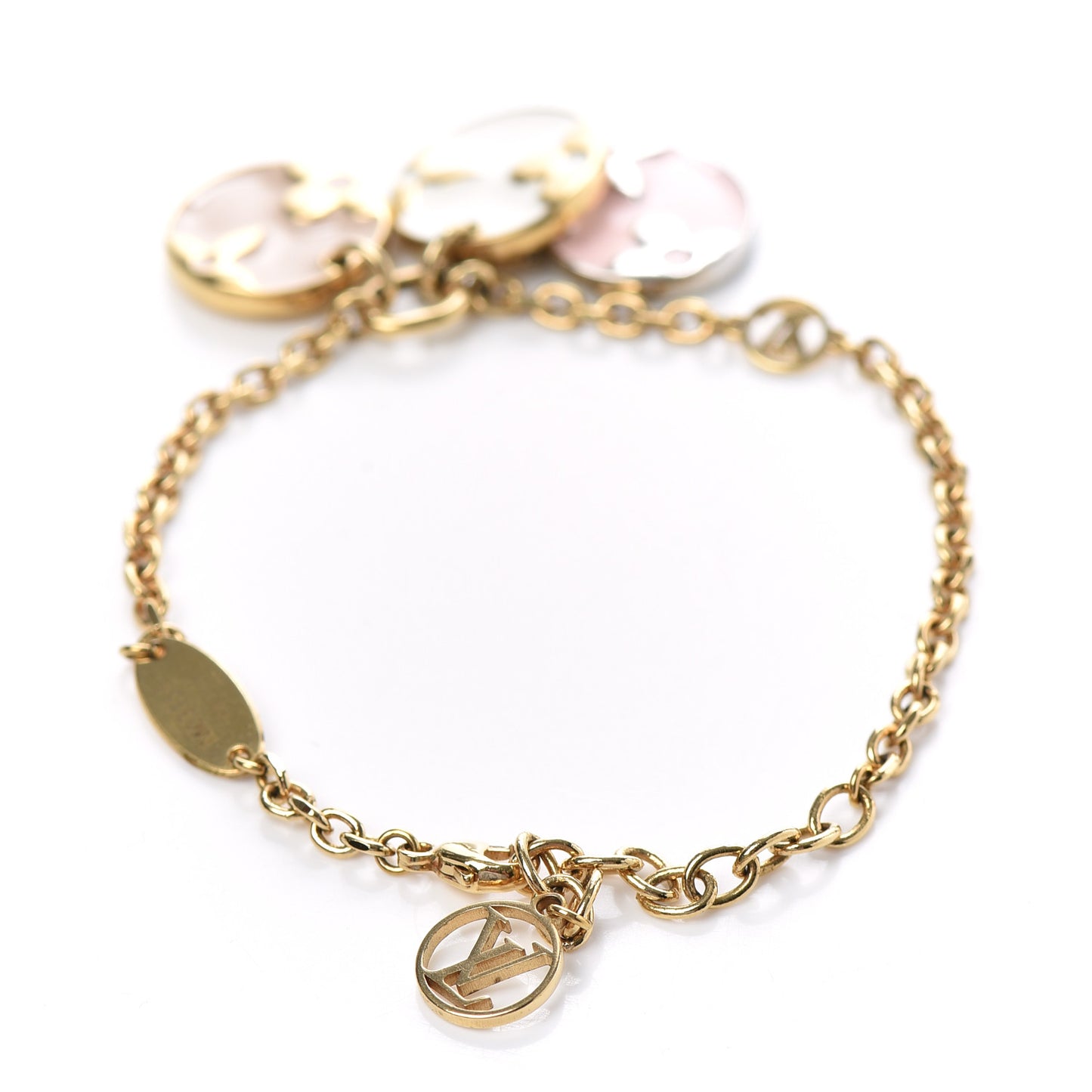 Monogram Miss LV Bracelet Gold
