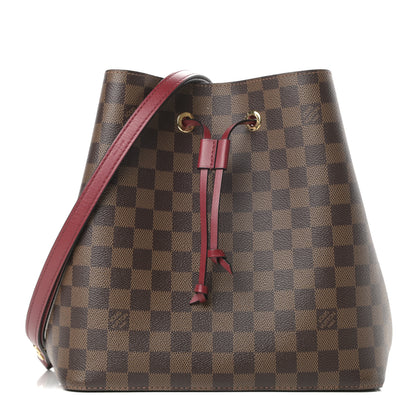 Louis Vuitton Damier Ebene Neonoe MM Cherry Berry 1 of 13