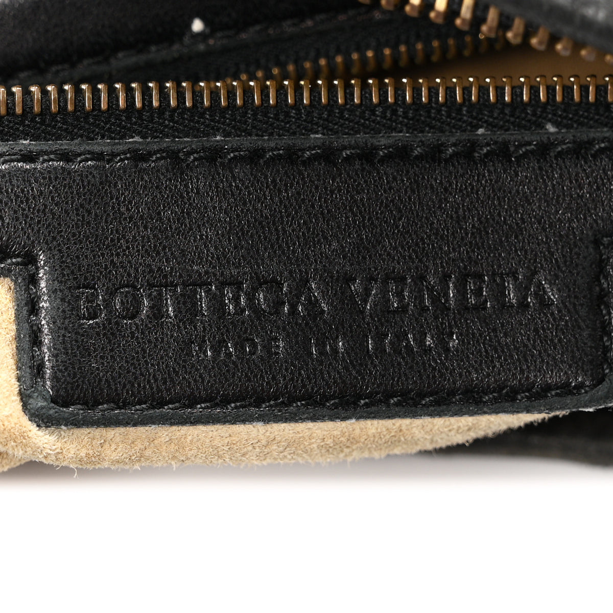 Nappa Intrecciato Pleated Large Veneta Hobo Black