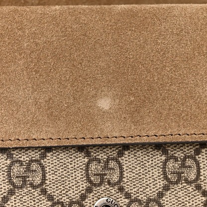 Gucci GG Supreme Monogram Mini Dionysus Top Handle Bag Taupe 11 of 13