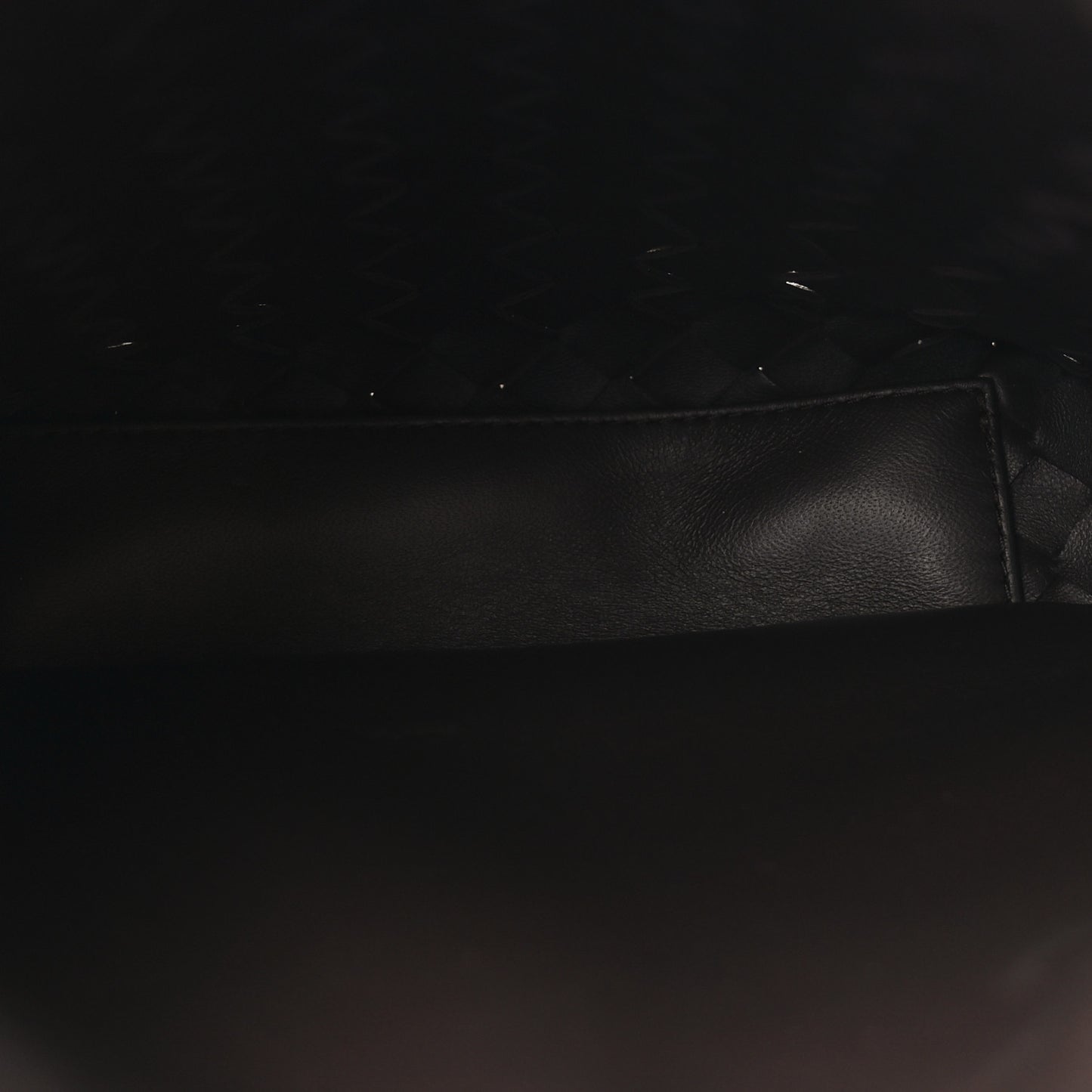 Nappa Intrecciato Small Andiamo Bucket Bag Fondant