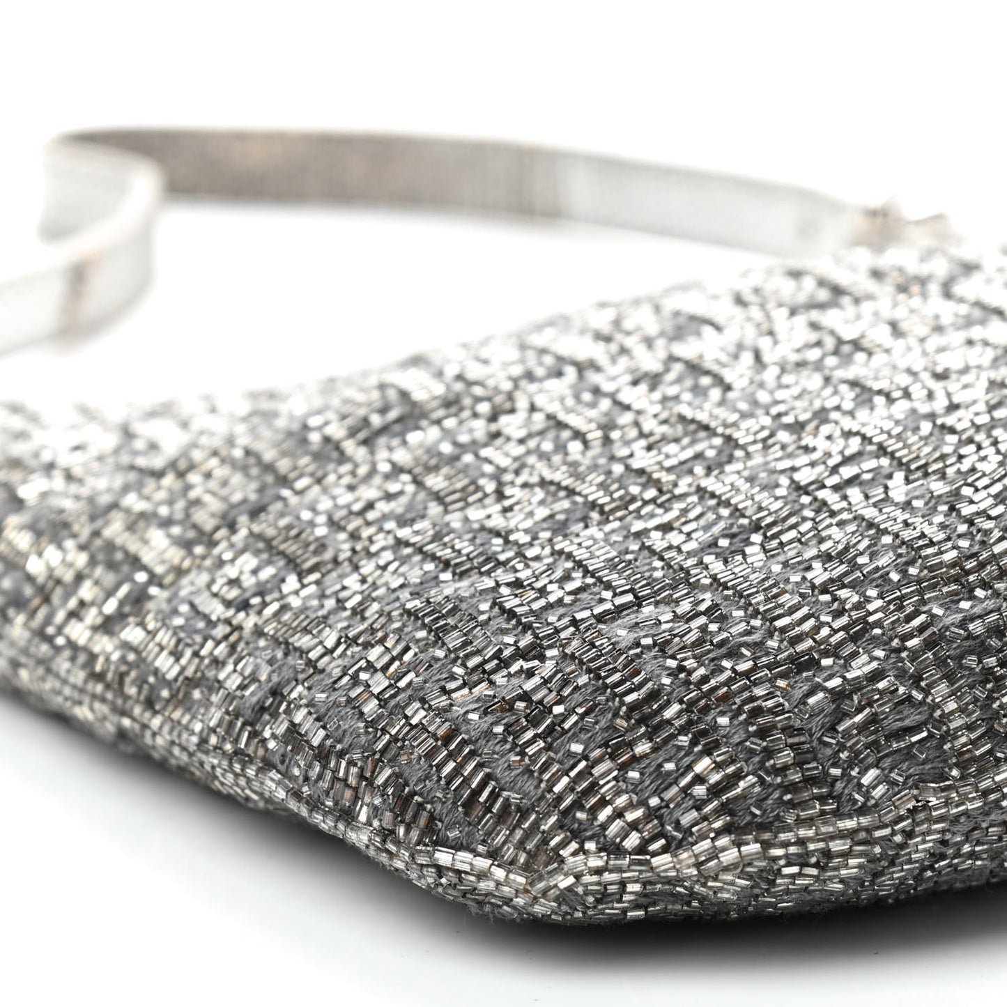 Beaded Small Oyster Silver