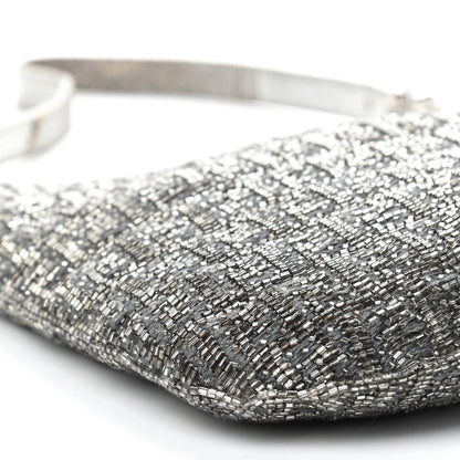 Fendi Beaded Small Oyster Silver 6 of 10