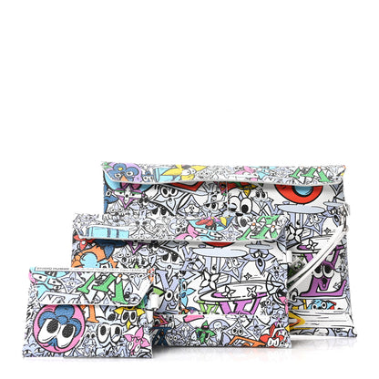 Louis Vuitton Monogram Comics Trio Envelope Pouch Multicolor 3 of 14