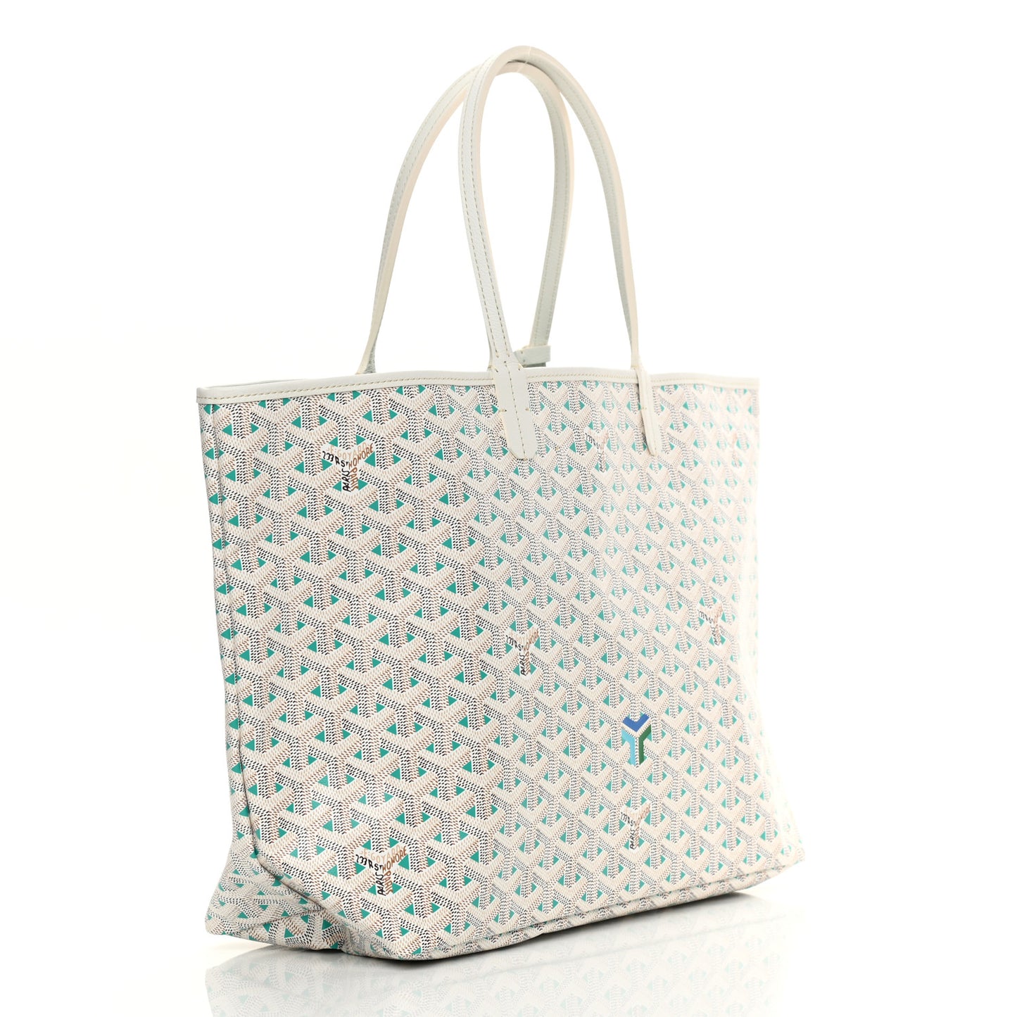 Goyardine Saint Louis Claire Voie PM White Opaline