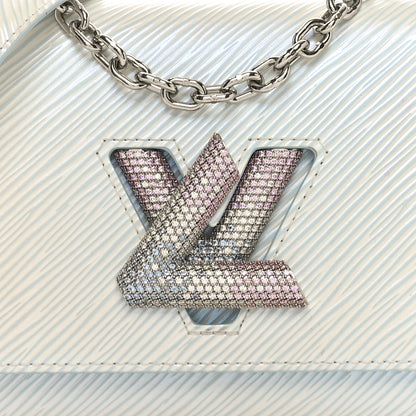 Louis Vuitton Epi Milky Way Twist Braided Chain Shoulder Bag Icy Blue 7 of 10
