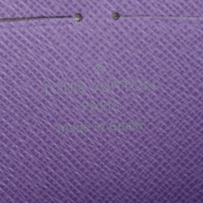 Louis Vuitton Monogram Multicolor Zippy Wallet Black Violet 5 of 7