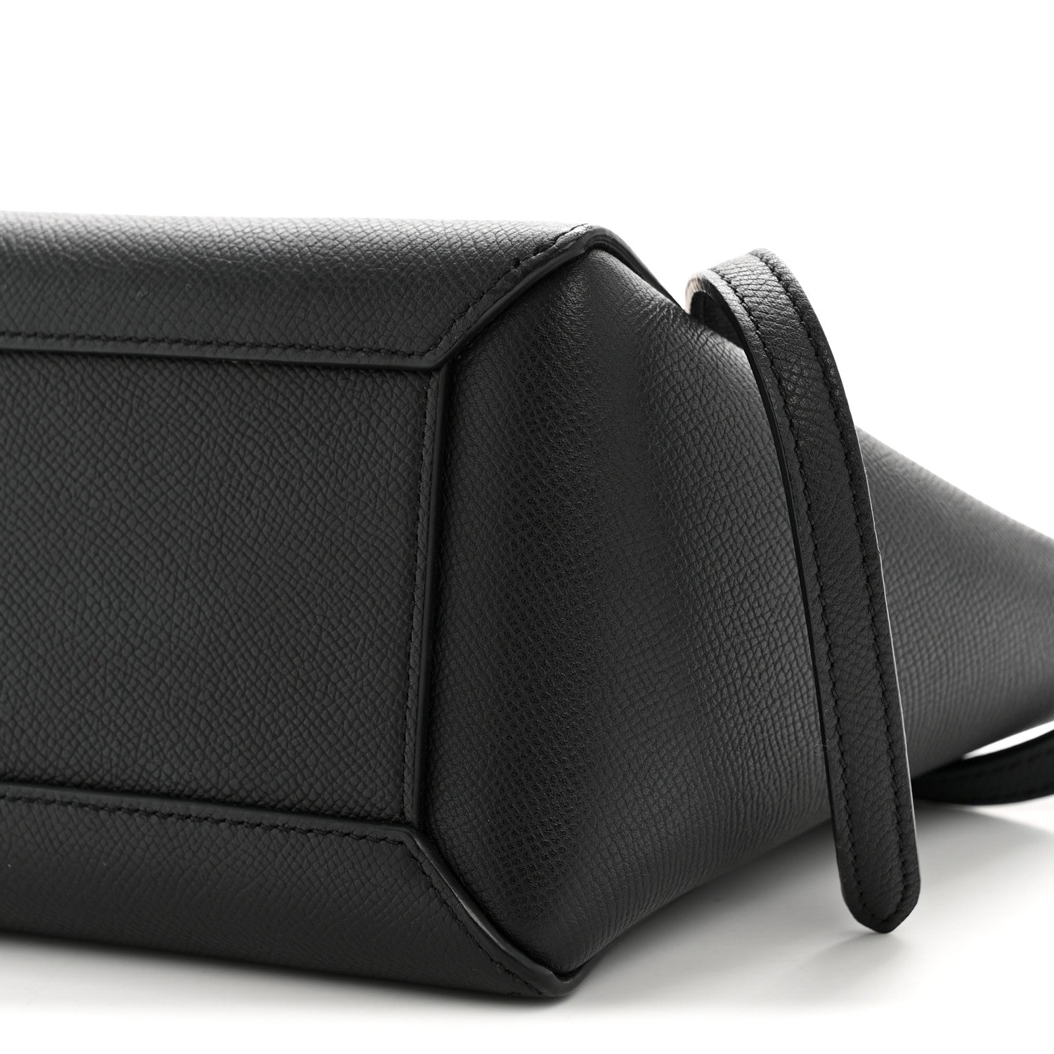 Celine Grained Calfskin Nano Belt Bag Black 11 of 13