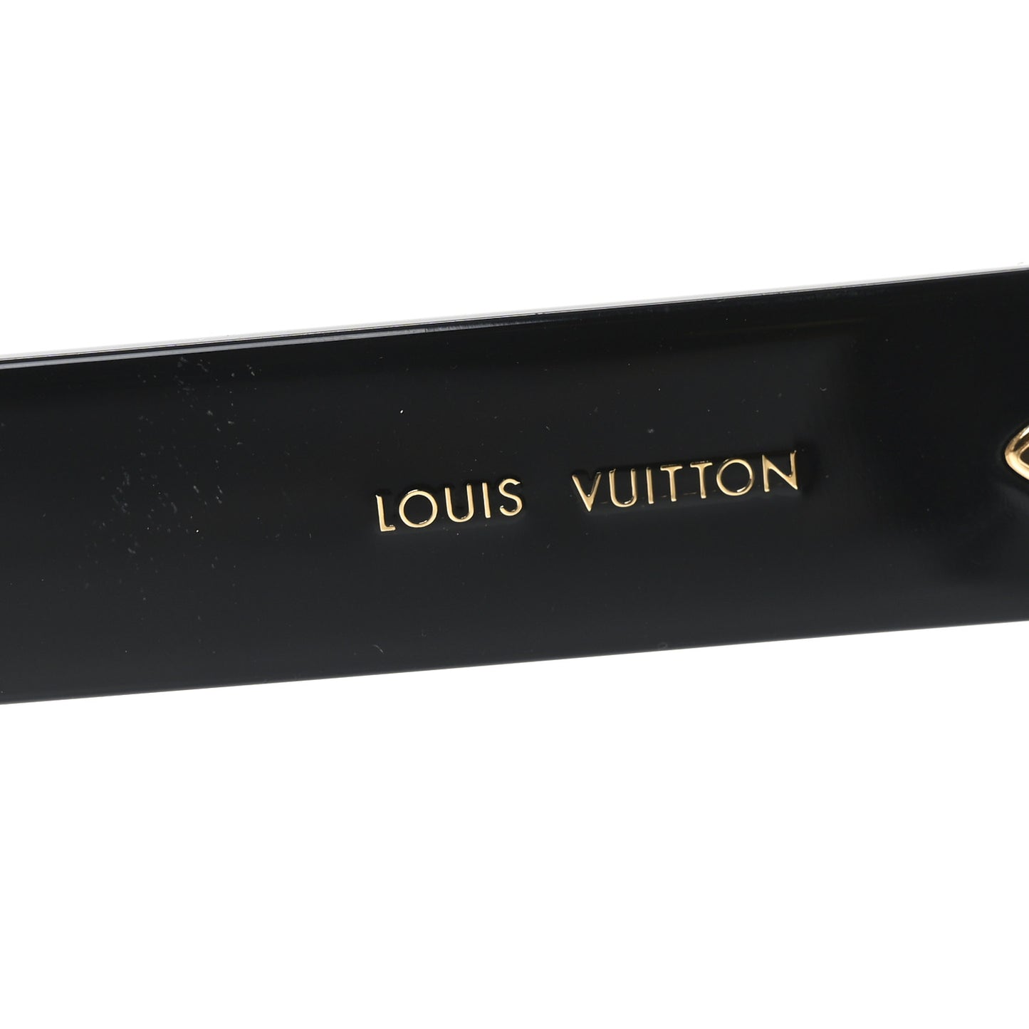 Acetate LV Moon Square Sunglasses Z1664W Black