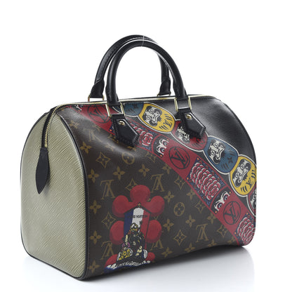 Louis Vuitton Monogram Kabuki Speedy 30 3 of 9