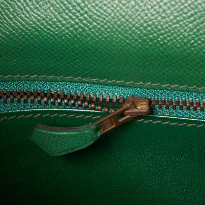 Hermes Courchevel Kelly Retourne 28 Vert Bengale 23 of 31