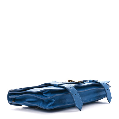 Proenza Schouler Lambskin PS1 Pochette Clutch Blue 4 of 14
