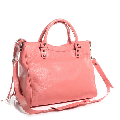 Balenciaga Agneau Classic Hardware Velo Rose Azalee 4 of 11