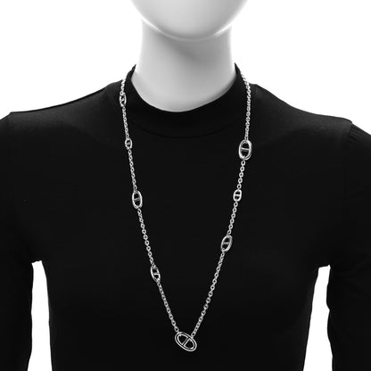 Hermes Sterling Silver Farandole Necklace 80 2 of 6