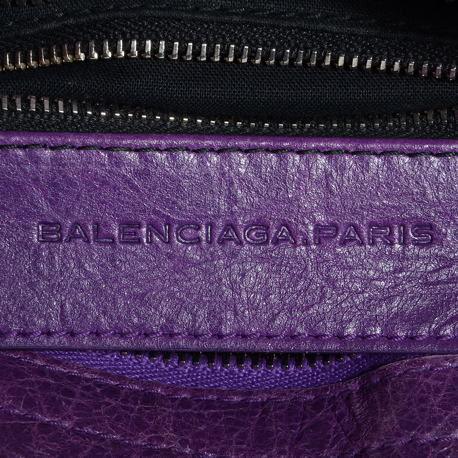 Balenciaga Agneau Giant 12 Silver Hardware Mini City Ultraviolet 8 of 11