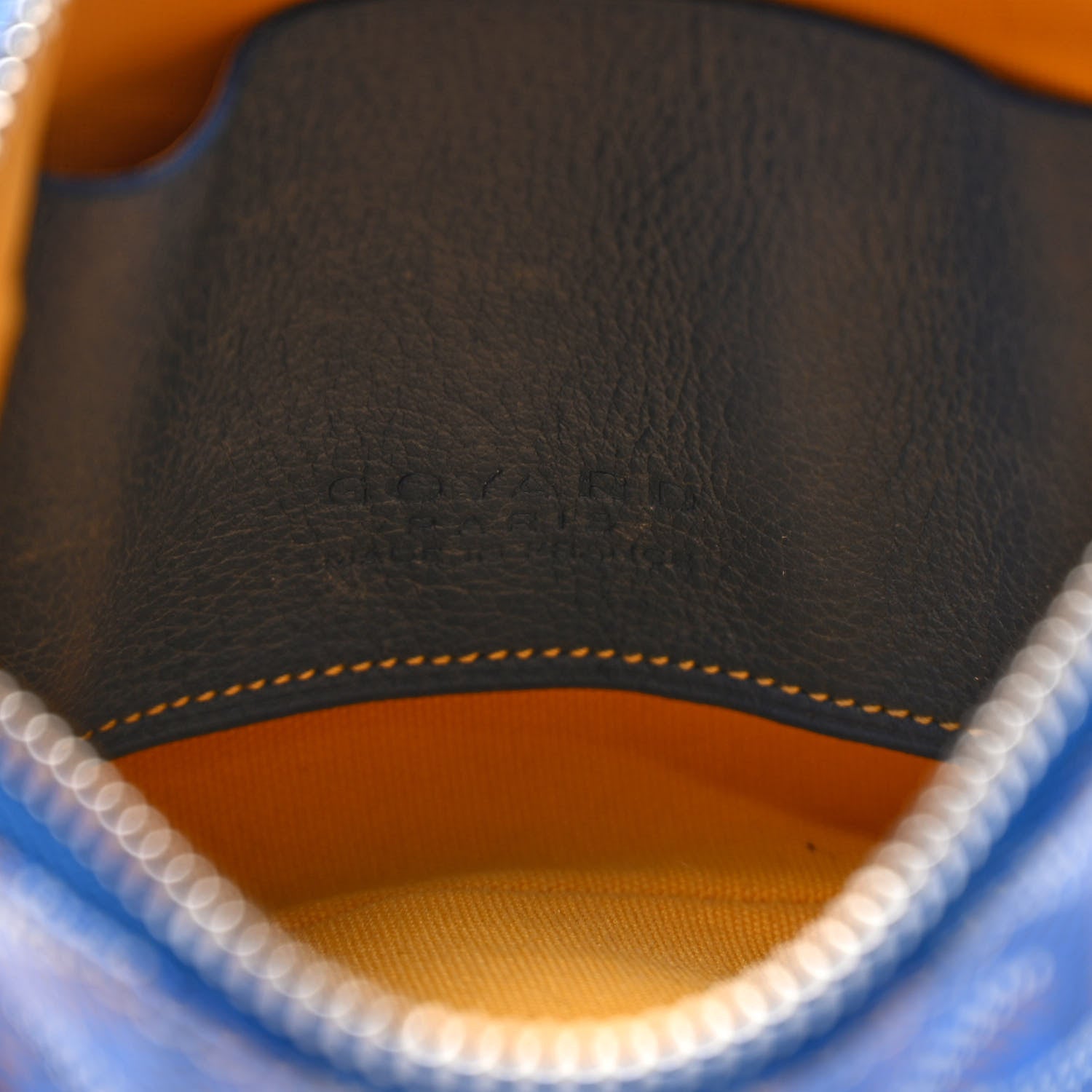 Goyard Goyardine Mini Senat Pochette Sky Blue 6 of 9