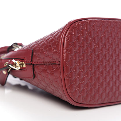 Gucci Soft Microguccissima Mini Dome Bag Rosso 8 of 9