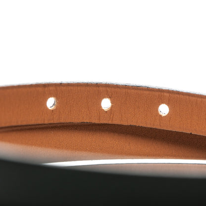 Hermes Chamonix Hapi 3MM Triple Tour Bracelet M Black 6 of 6
