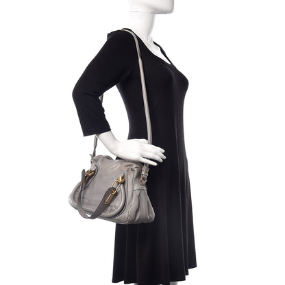 Chloe Calfskin Small Paraty Cashmere Grey 2 of 18