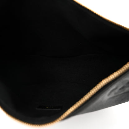 Louis Vuitton Empreinte Monogram Giant Loop Hobo Black 6 of 10