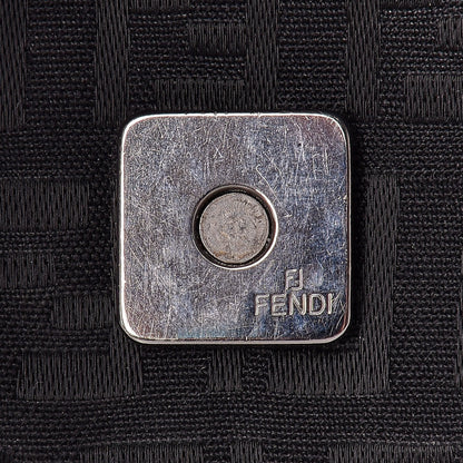 Fendi Zucchino Mama Baguette Black 9 of 10