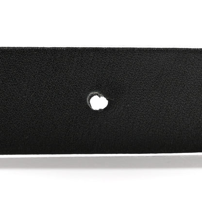 Christian Dior Calfskin Saddle Belt 85 34 Black 7 of 9