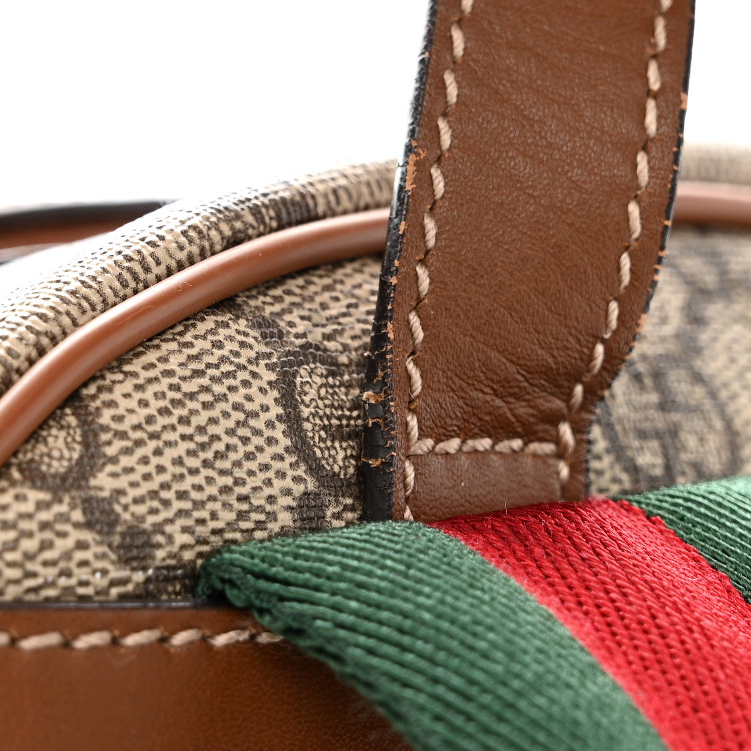 Gucci GG Supreme Monogram Web Blind For Love Embroidered Small Day Backpack 17 of 17