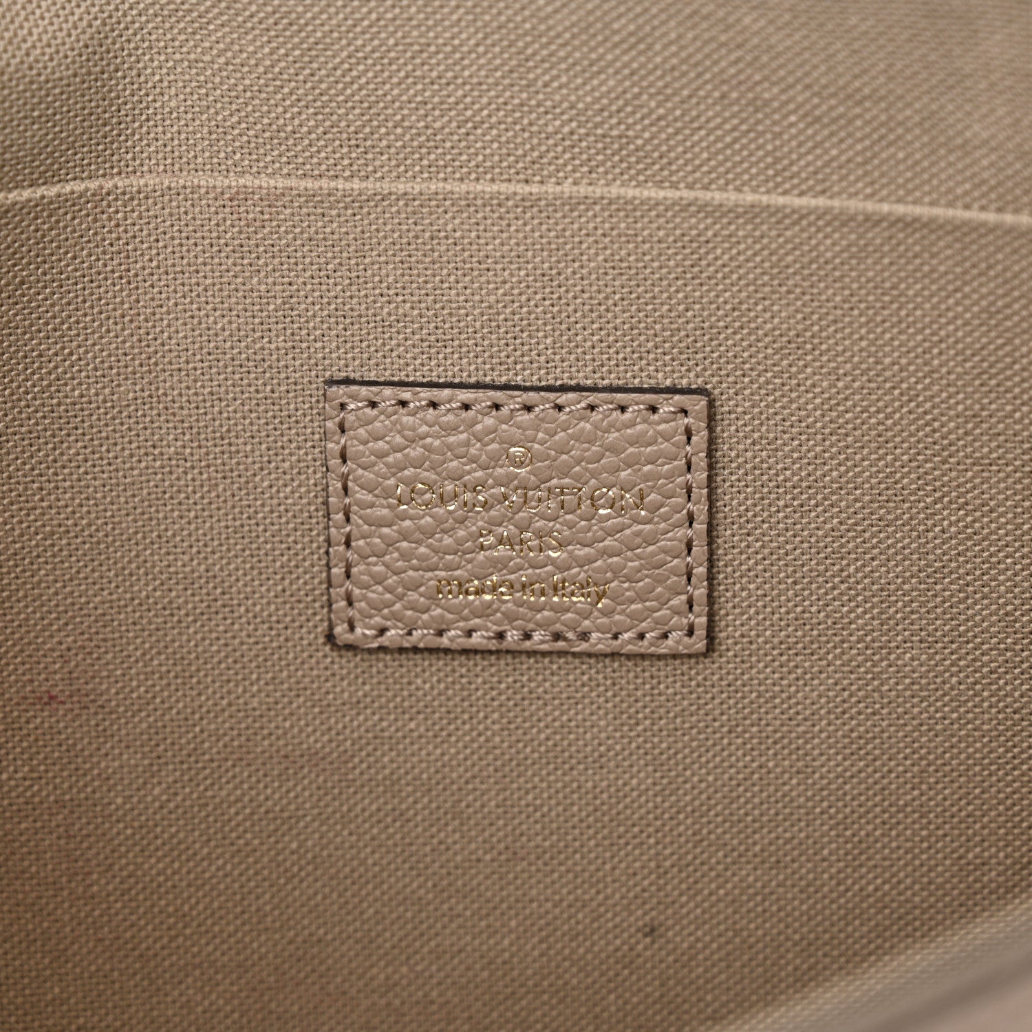 Louis Vuitton Empreinte Pochette Felicie Chain Wallet Tourterelle 7 of 12